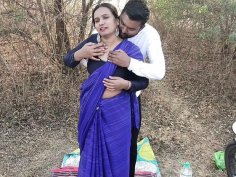 Hot indian bhabhi full nude jungle sex in hd - outdoor missionary doggy style